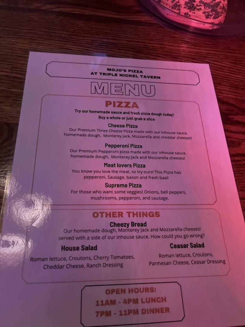 Mojo's Pizza